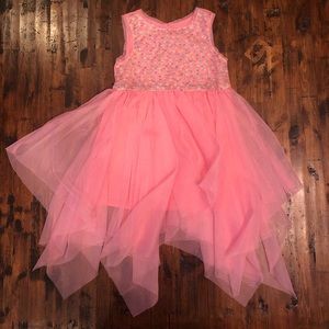 Cat & Jack Barbie Pink Sleeveless Party Dress 3T